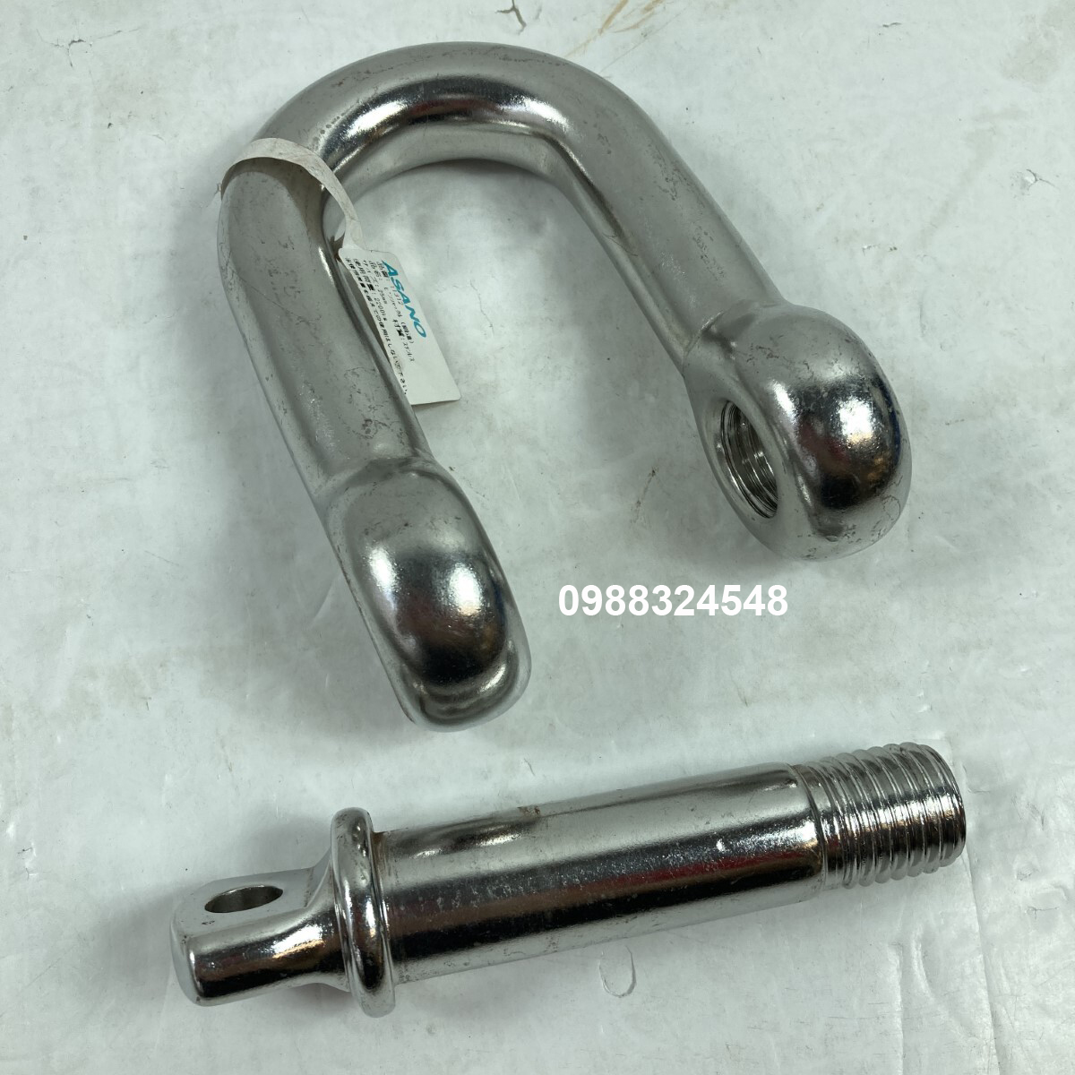 Ma ní inox 2.2 tấn Asano AK11312 / AK11312 Asano Stainless Steel Shackle