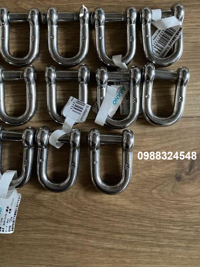 Ma ní inox 170kg Asano AK11345 / AK11345 Asano Stainless Steel Shackle