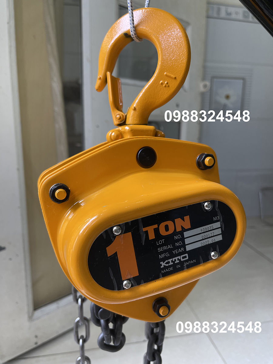 Pa lăng kéo tay Kito CB010 / CB010 Kito Manual Chain Hoist