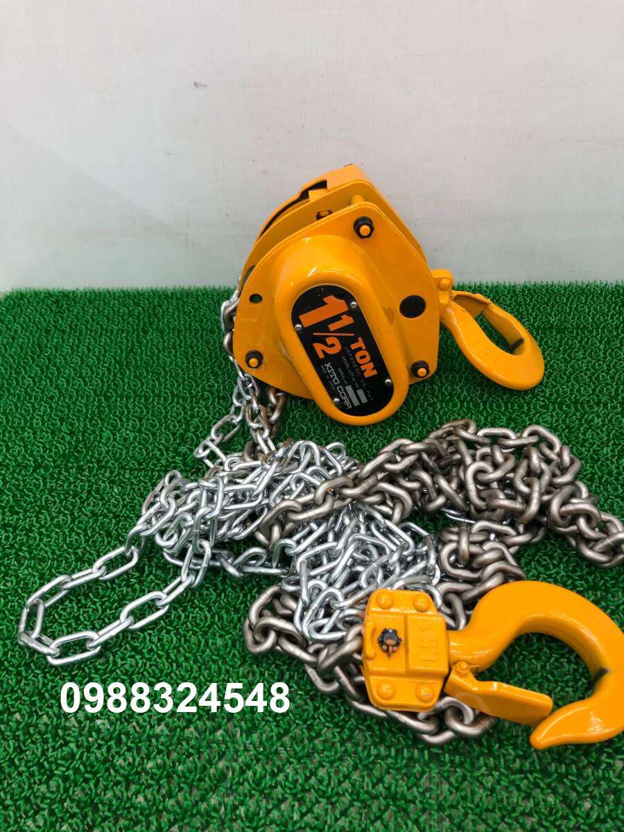 Pa lăng kéo tay Kito CB015 / CB015 Kito Manual Chain Hoist