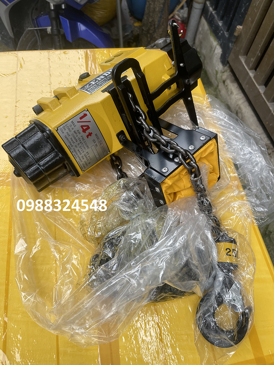 Pa lăng khí nén 250kg Endo EHL-025TS PCS-1 / EHL-025TS PCS-1 Endo Air Chain Hoist