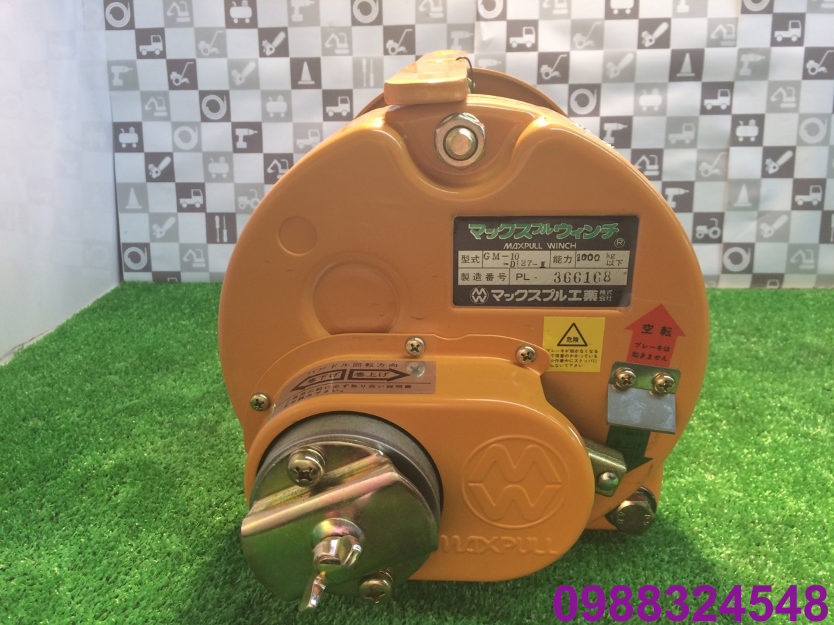 Tời quay tay Maxpull 1 tấn GM-10 / GM-10 Maxpull Hand Winch