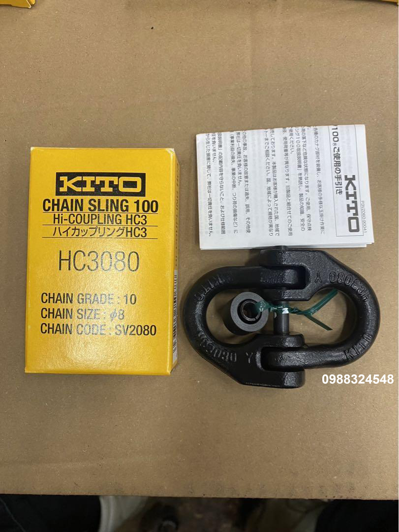 Khóa nối xích Kito 2 tấn HC3080 / HC3080 Kito Hi-coupling