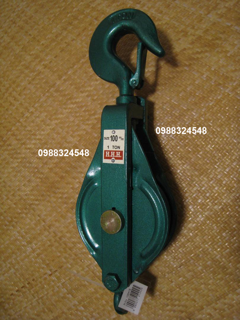 Ròng rọc 1 tấn HHH 100x1S / 100x1S HHH Snatch Block