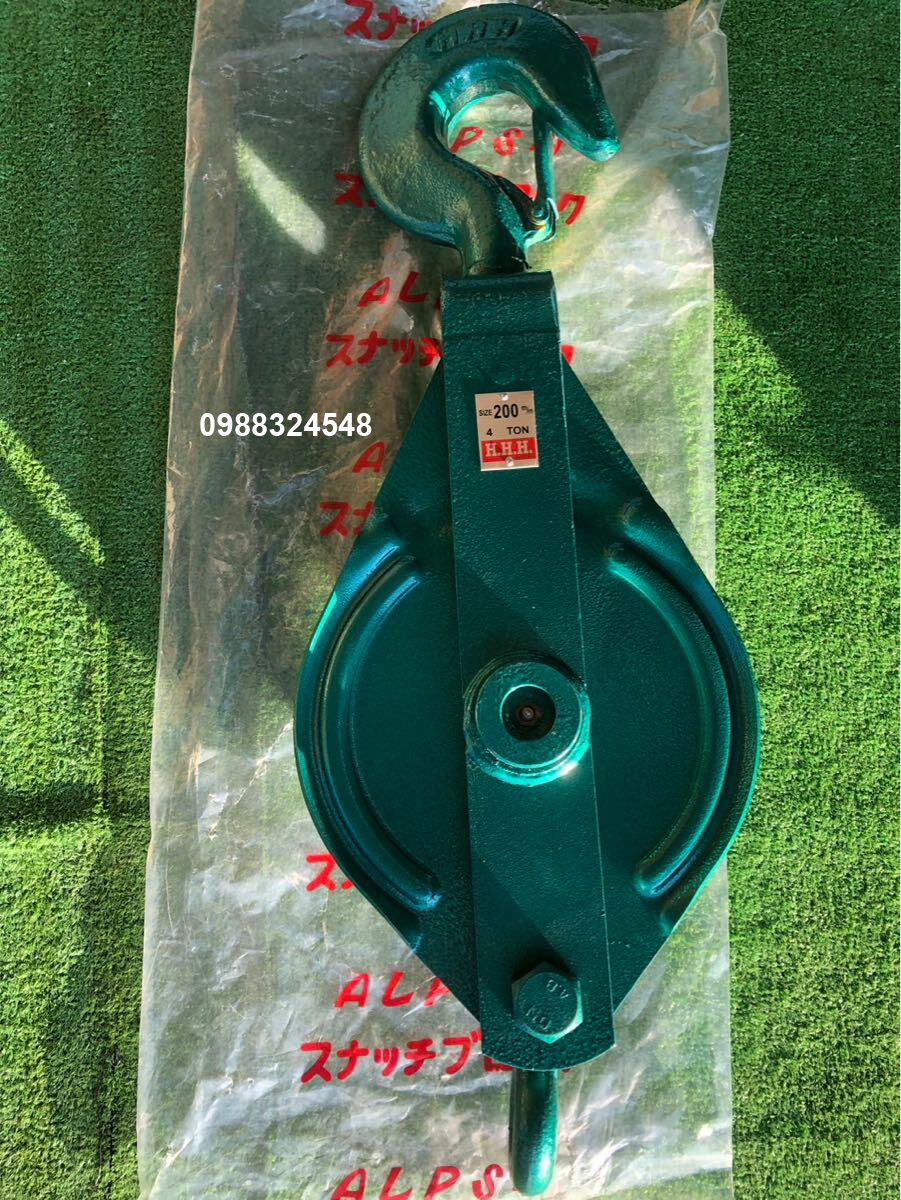 Ròng rọc 4 tấn HHH 200x1S / 200x1S HHH Snatch Block