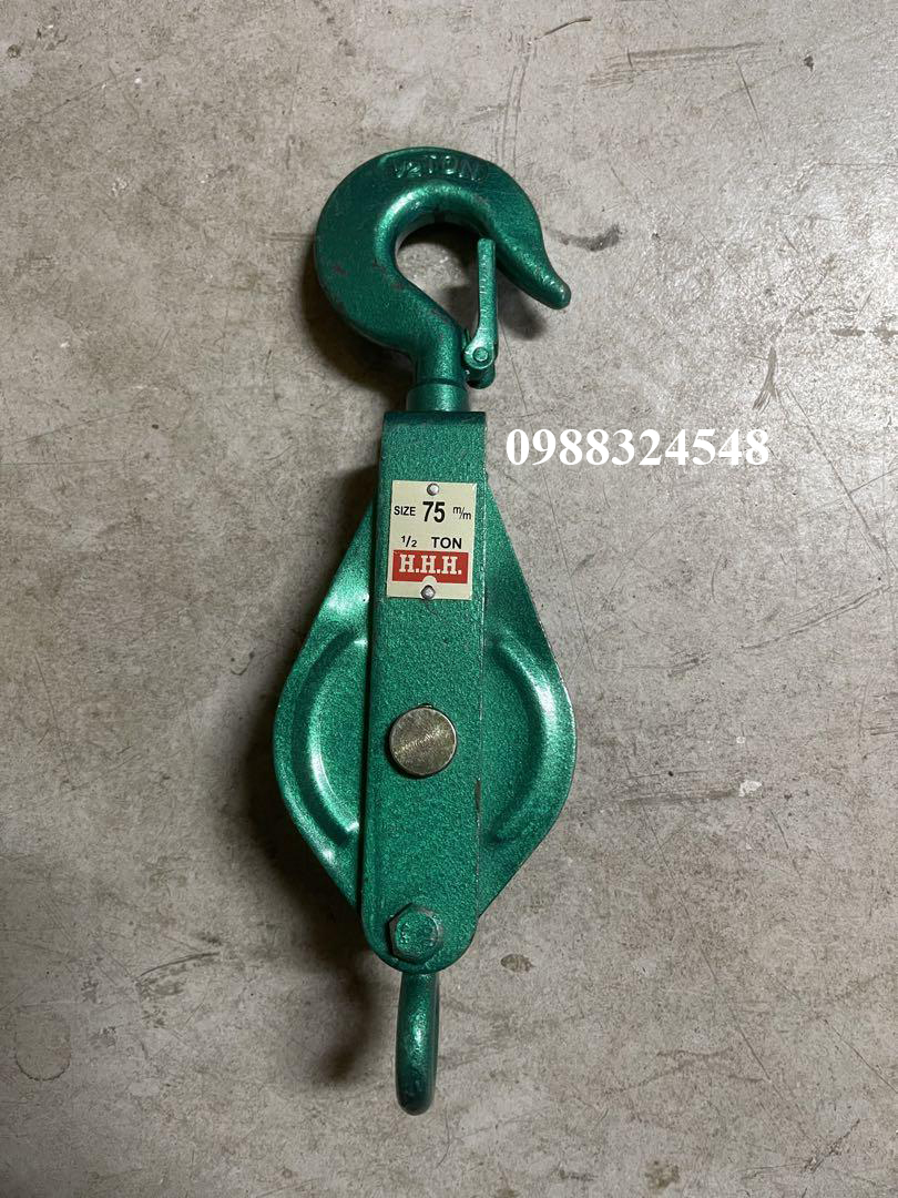 Ròng rọc 500kg HHH 75x1S / 75x1S HHH Snatch Block
