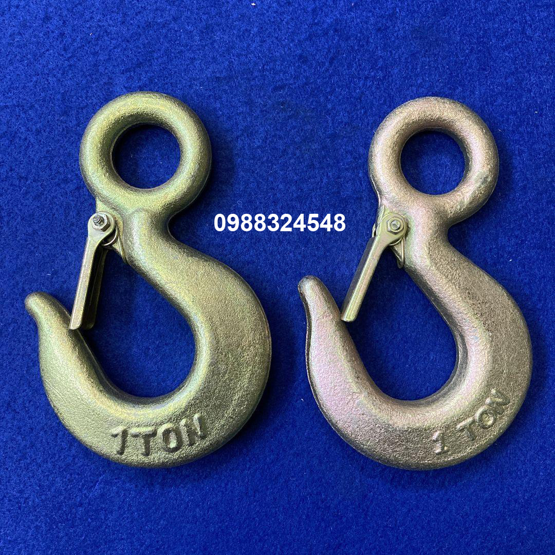 Móc cẩu 1 tấn HHH EL1 / EL1 HHH Eye Hook