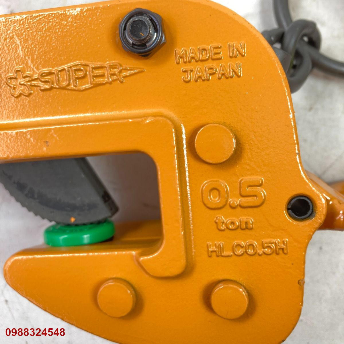 Kẹp tôn ngang 0.5 tấn Supertool HLC-0.5H / HLC-0.5H Supertool Horizontal Clamp
