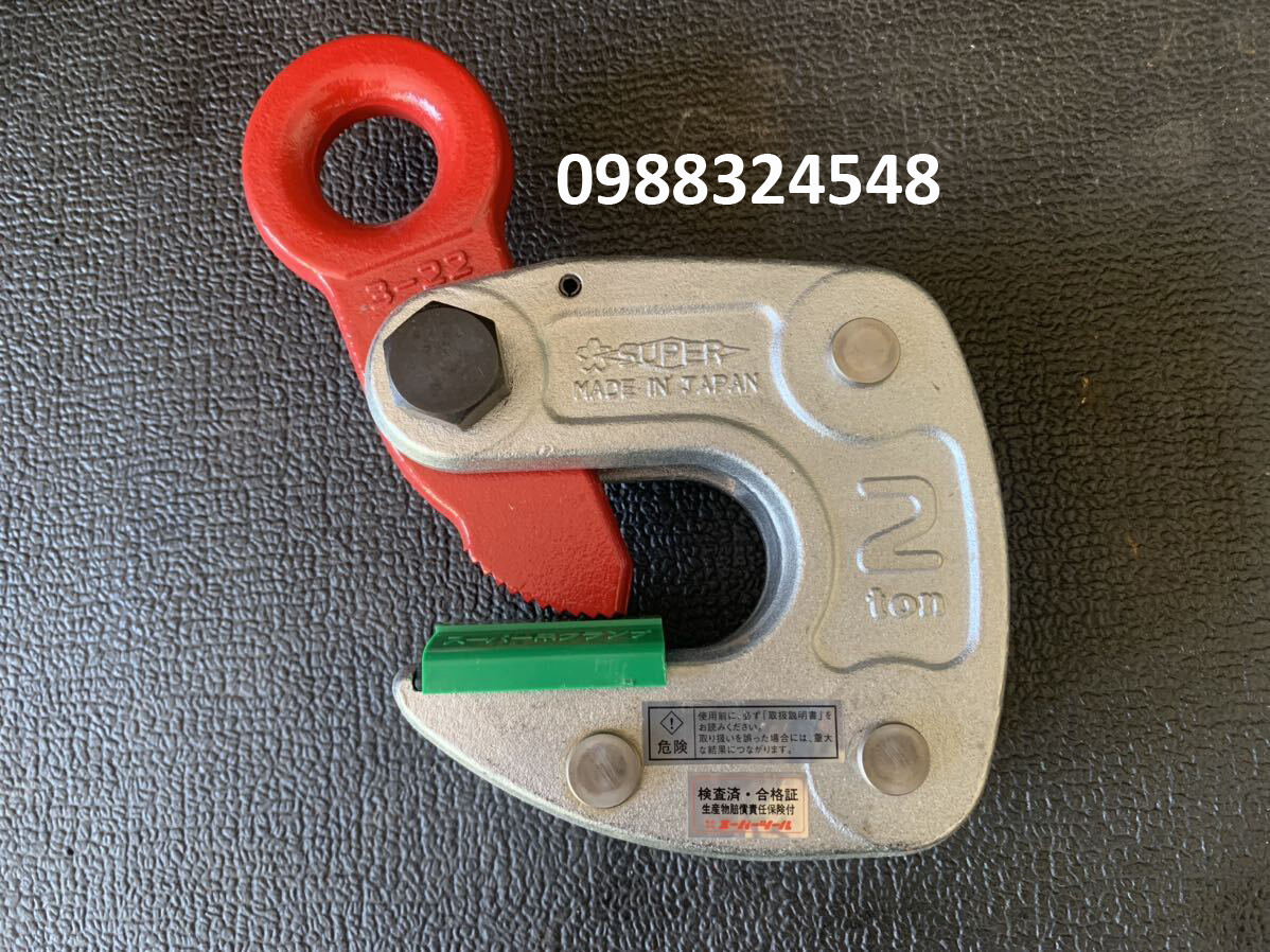 Kẹp tôn ngang 2 tấn Supertool HLC-2S / HLC-2S Supertool Horizontal Clamp 