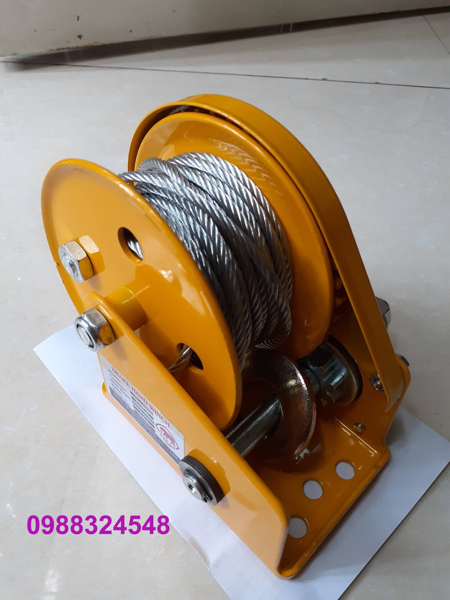 Tời quay tay 1200lbs Riken HM-1200W / HM-1200W Riken Hand Winch