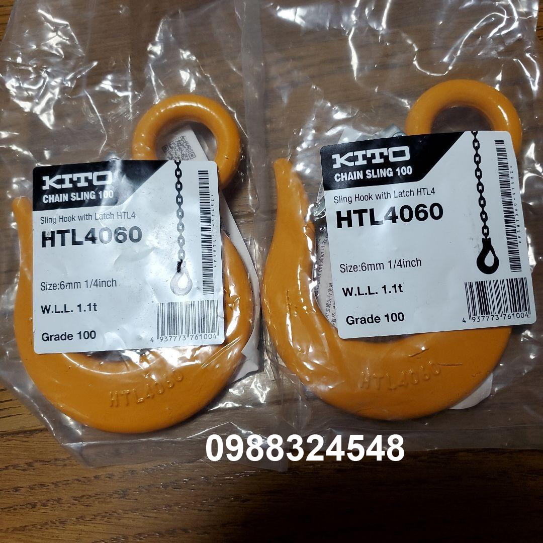 Móc cẩu Kito 1.1 tấn HTL4060 / HTL4060 Kito Sling Hook