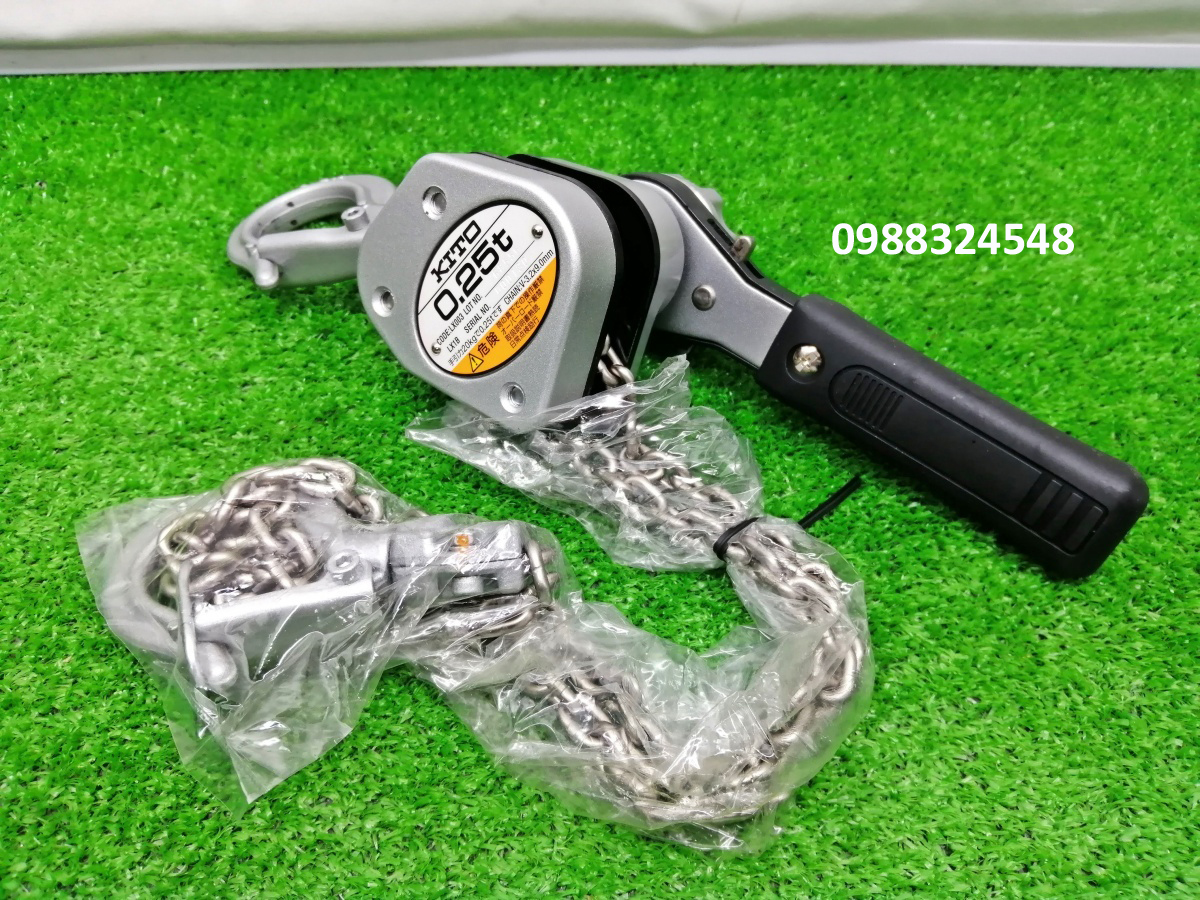 Pa lăng lắc tay Kito 250kg LX003 / LX003 Kito Lever Hoist
