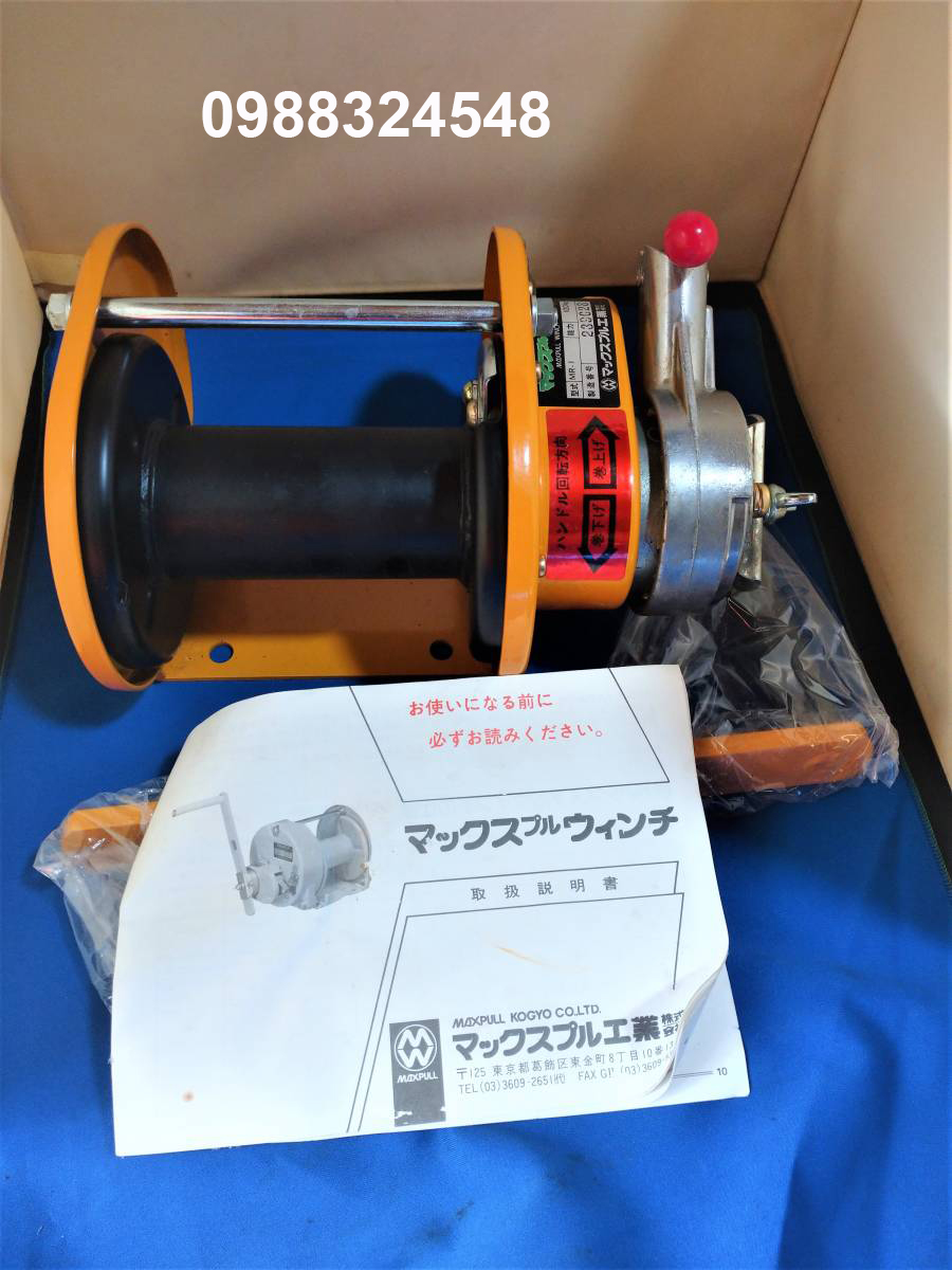 Tời quay tay Maxpull 100kg MR-1 / MR-1 Maxpull Hand Winch