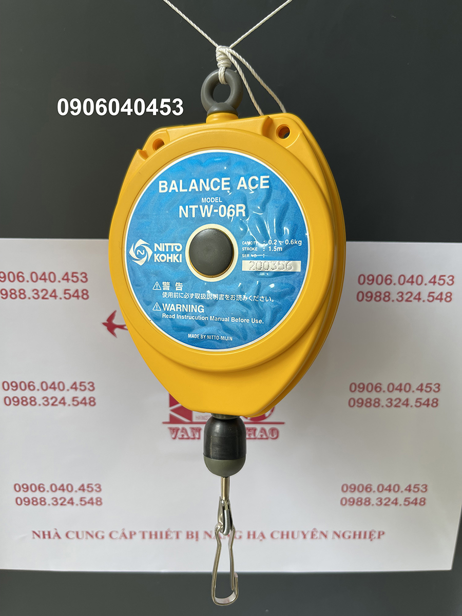 Pa lăng cân bằng Nitto Kohki NTW-06R / NTW-06R Nitto Kohki Spring Balancer