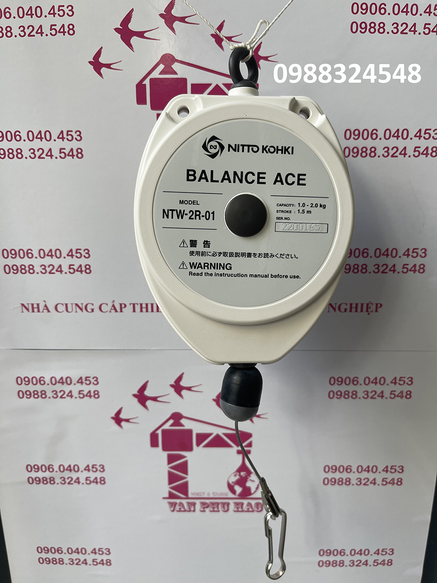 Pa lăng cân bằng Nitto Kohki NTW-2R-01 / NTW-2R-01 Nitto Kohki Spring Balancer
