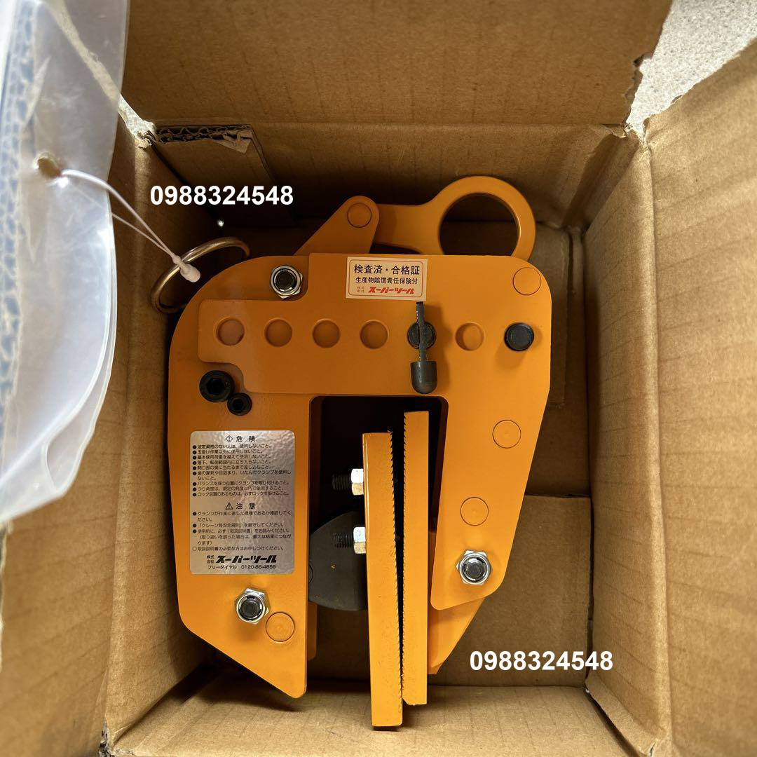 Kẹp tấm gỗ Supertool PTC100 / PTC100 Supertool LIFTING CLAMP for Panel / Beam