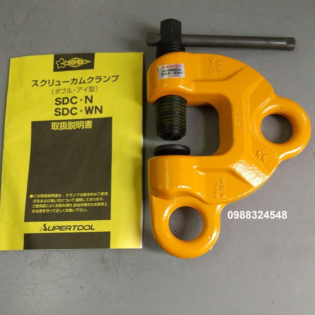 Kẹp vít 1 tấn Supertool SDC1N / SDC1N Supertool Screw Cam Clamp