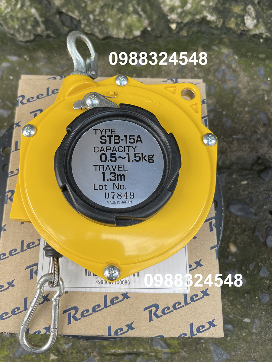 Pa lăng cân bằng Reelex STB-15A / STB-15A Reelex Spring Balancer
