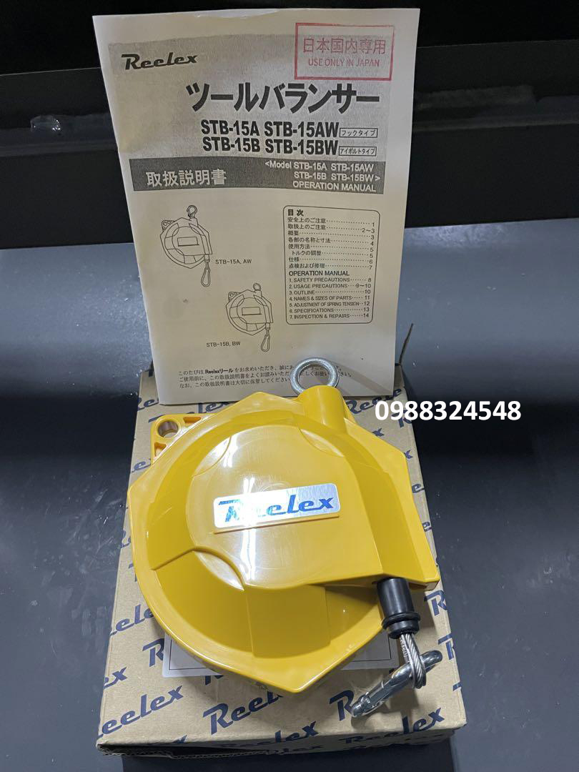 Pa lăng cân bằng Reelex STB-15B / STB-15B Reelex Spring Balancer