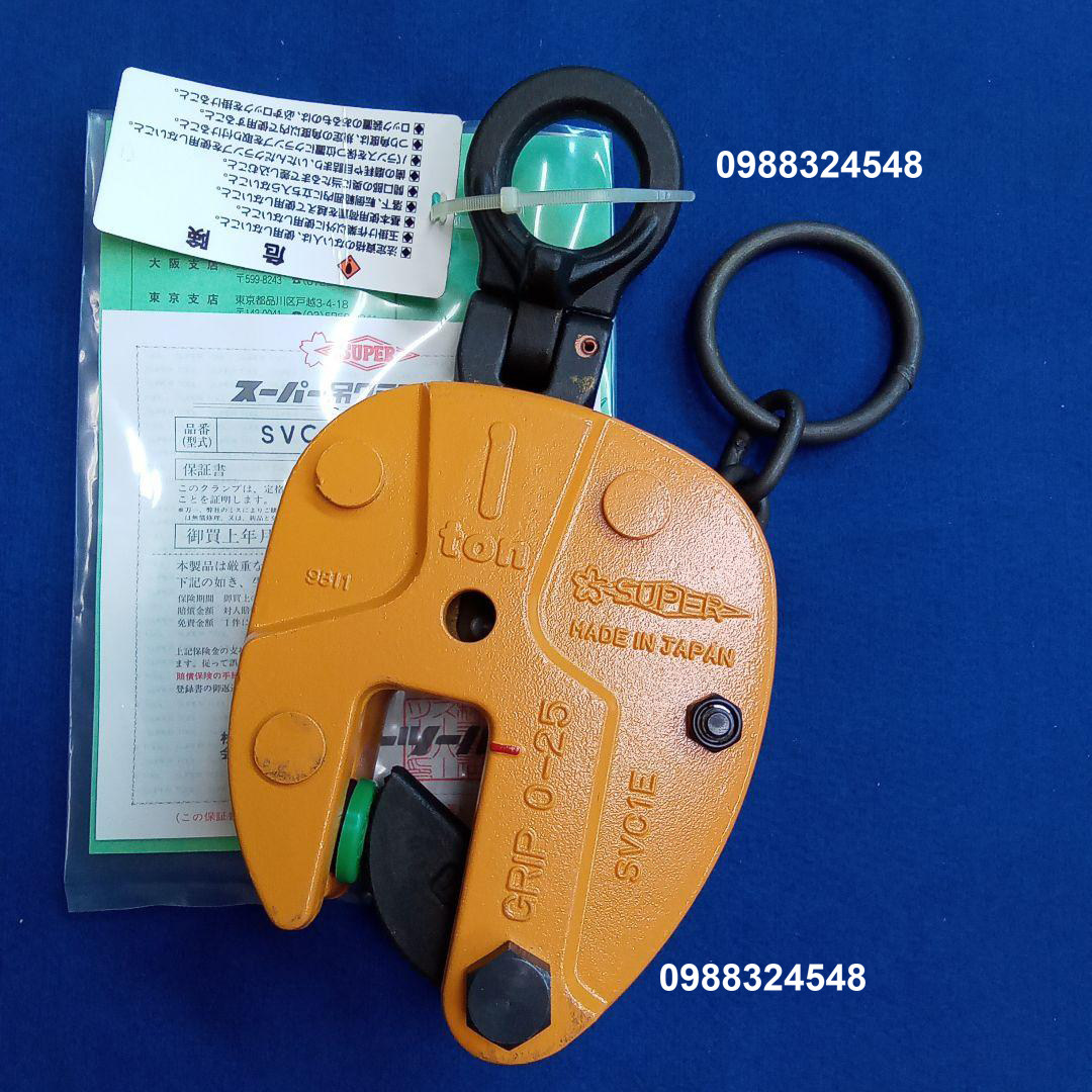 Kẹp tôn đứng 1 tấn Supertool SVC-1E / SVC-1E Supertool Vertical Clamp