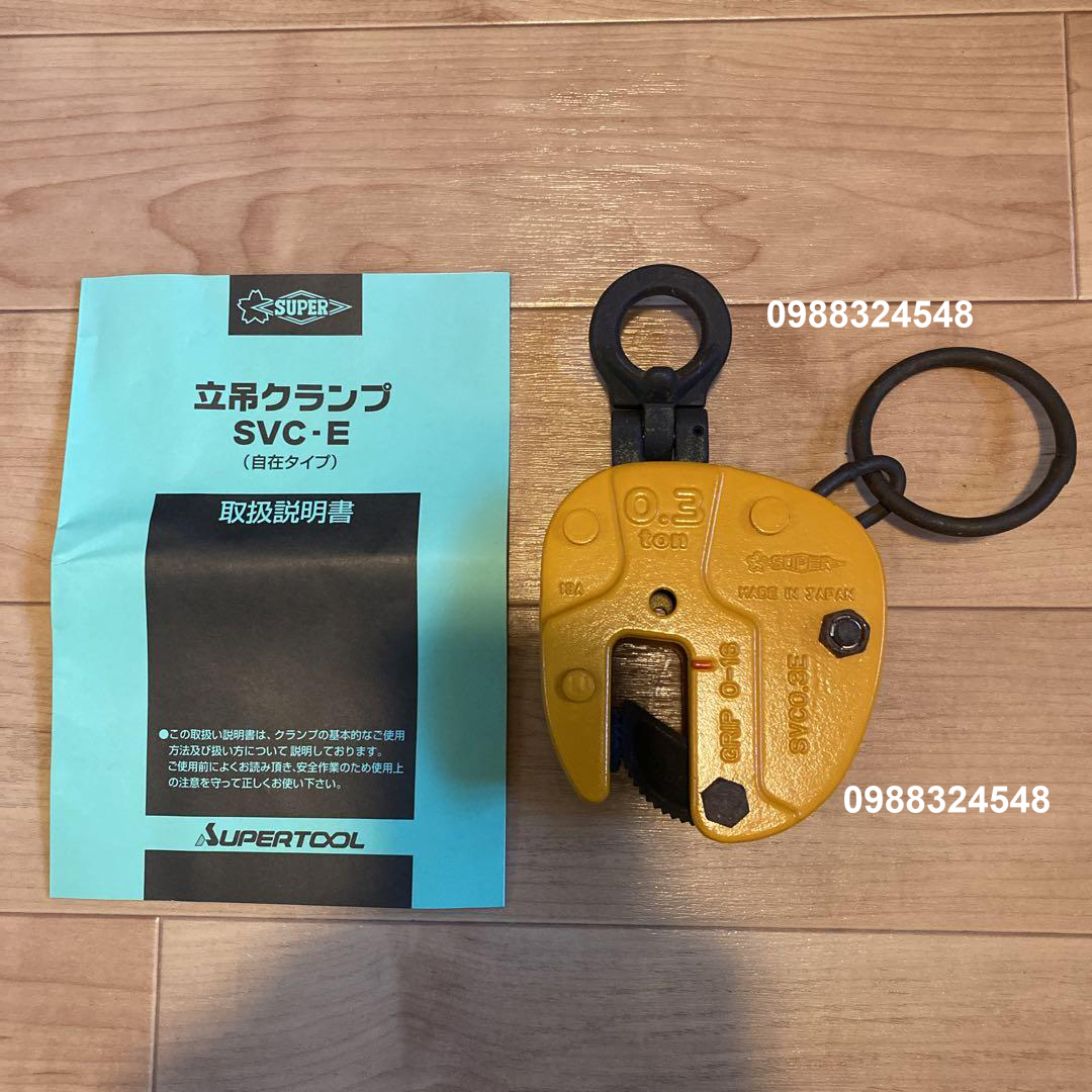 Kẹp tôn đứng 300kg Supertool SVC-0.3E / SVC-0.3E Supertool Vertical Clamp