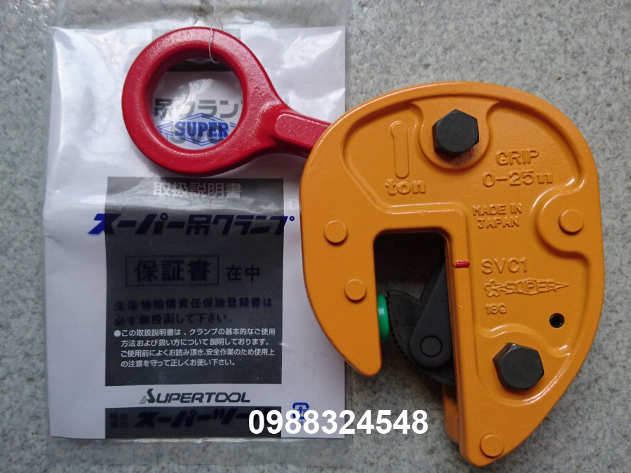 Kẹp tôn đứng 1 tấn Supertool SVC1 / SVC1 Supertool Vertical Clamp