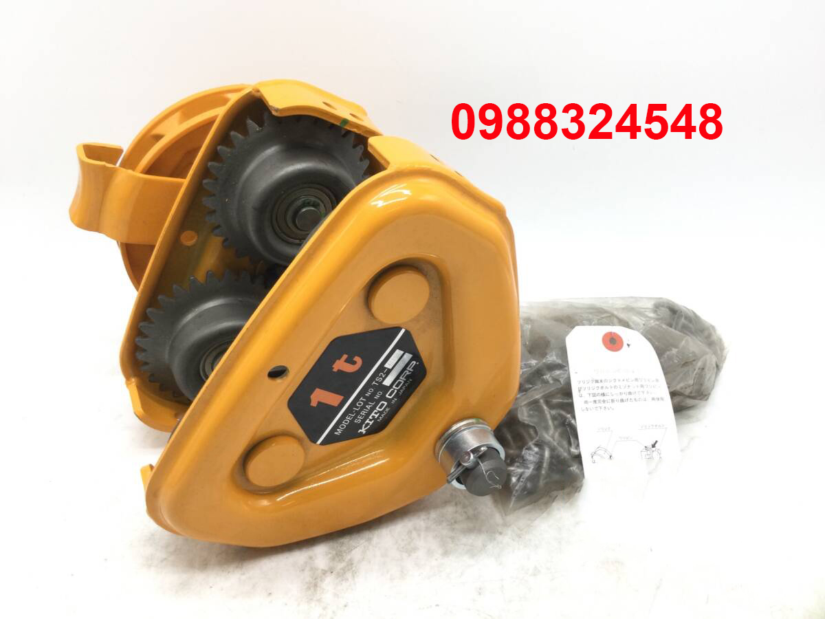 Con chạy kéo tay Kito TSG-010 / TSG-010 Kito Geared Trolley