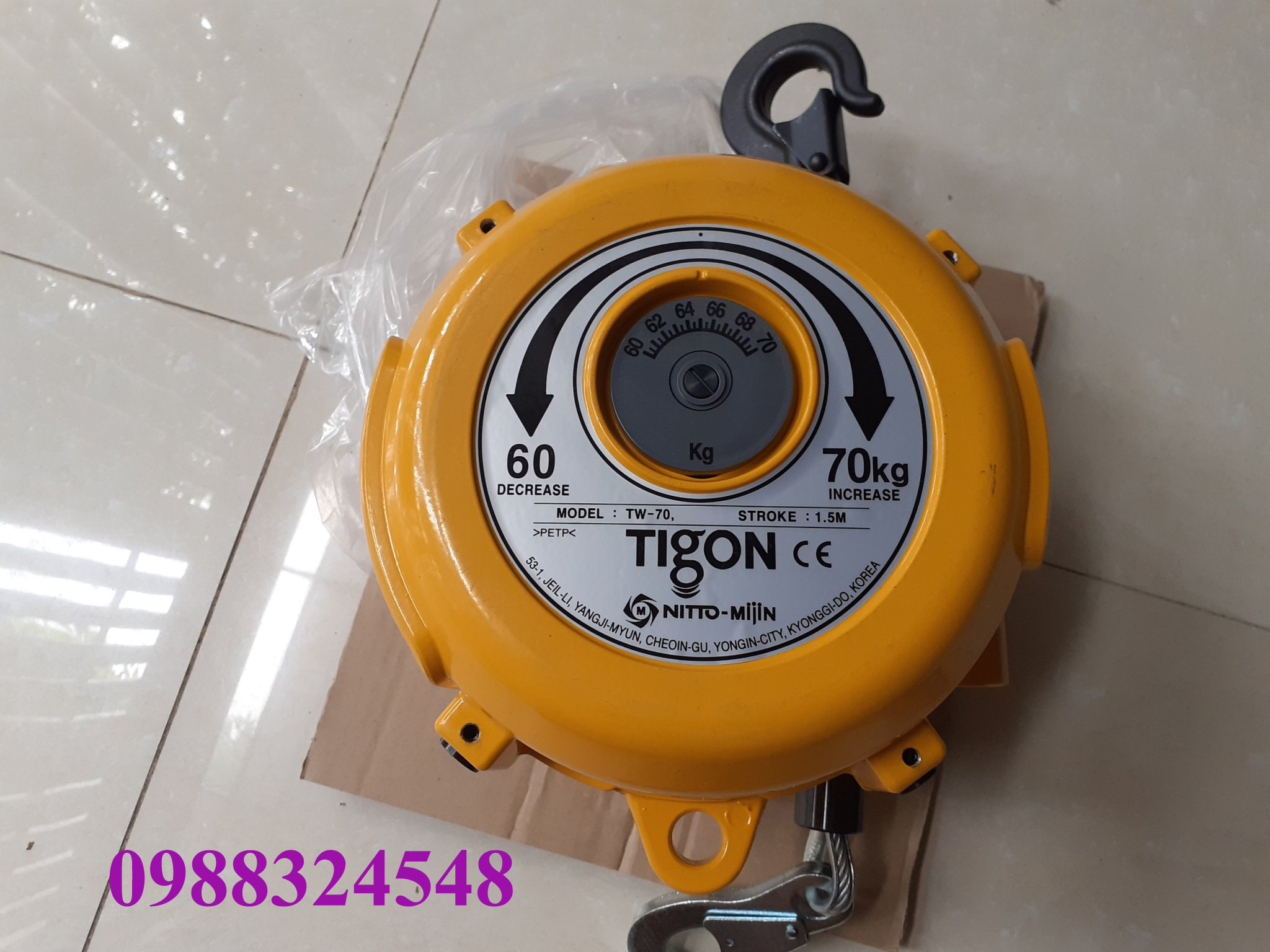 Pa lăng cân bằng Tigon TW-70 / TW-70 Tigon Spring Balancer