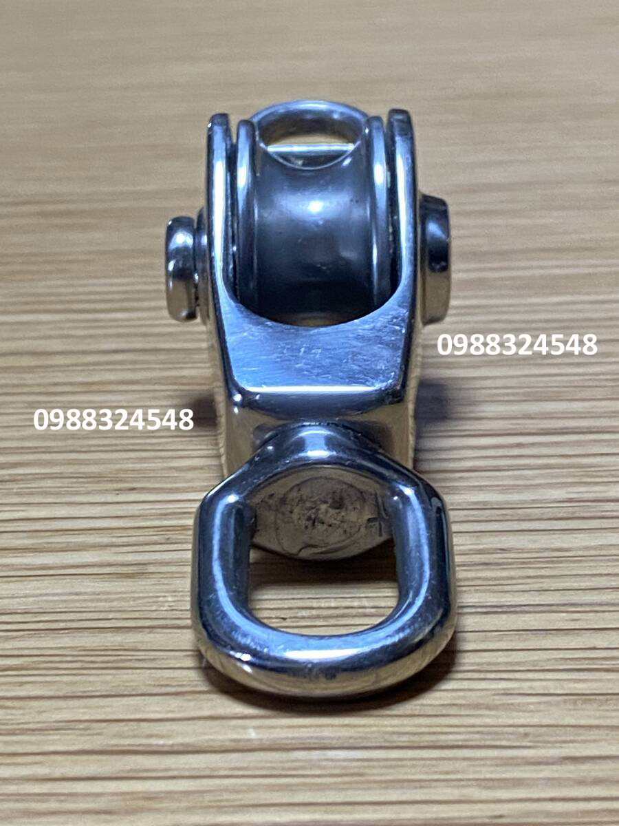 Ròng rọc inox 200kg Asano AK1637 / AK1637 Asano Stainless Steel Swivel Eye Block