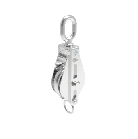 Ròng rọc inox 300kg Asano AK1640 / AK1640 Asano Stainless Steel Swivel Eye Block