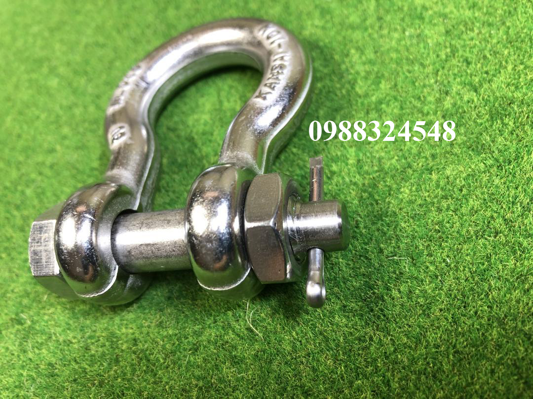 Ma ní inox 304 1 tấn Kansai BB-12 / BB-12 Kansai Stainless Steel Shackle