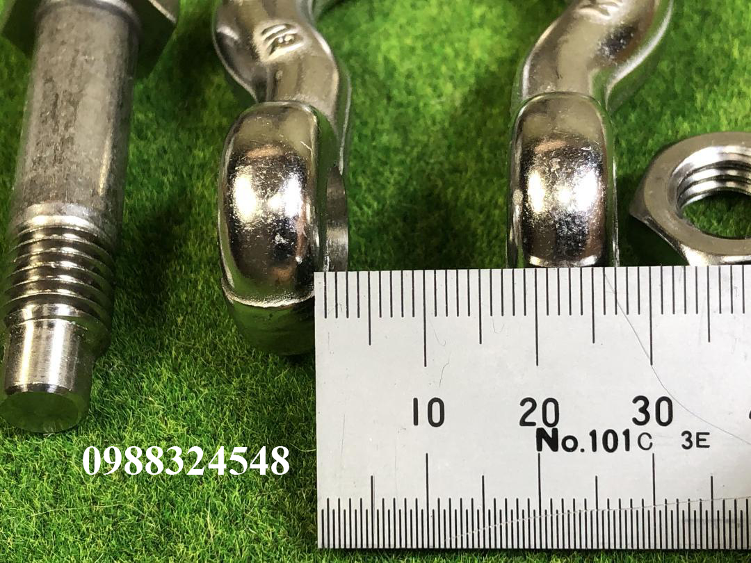 Ma ní inox 304 1 tấn Kansai BB-12 / BB-12 Kansai Stainless Steel Shackle