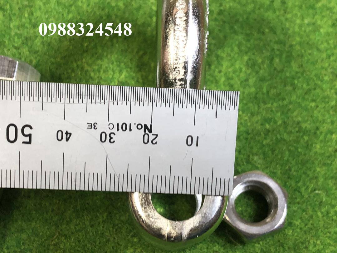 Ma ní inox 304 1 tấn Kansai BB-12 / BB-12 Kansai Stainless Steel Shackle