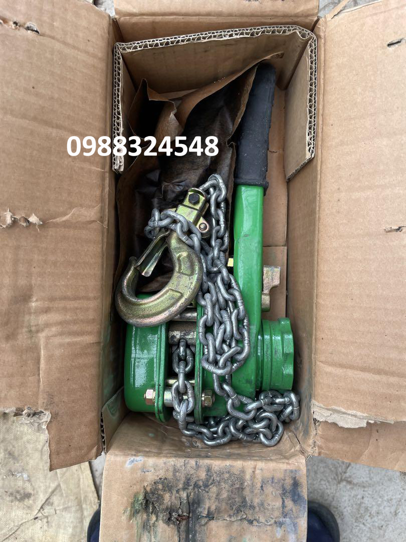 Pa lăng lắc tay 1 tấn Futaba Speed CV3 / CV3 Futaba Speed Lever Chain Hoist