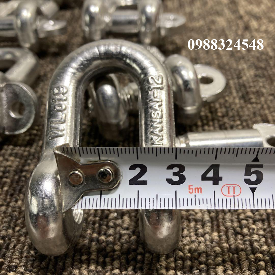 Ma ní inox 304 1 tấn Kansai SC-12 / SC-12 Kansai Stainless Steel Shackle