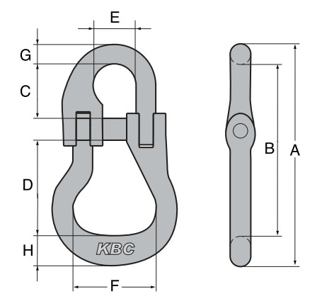 Mắc nối xích KBC KP-1215/ KBC KP-1215 Connecting link