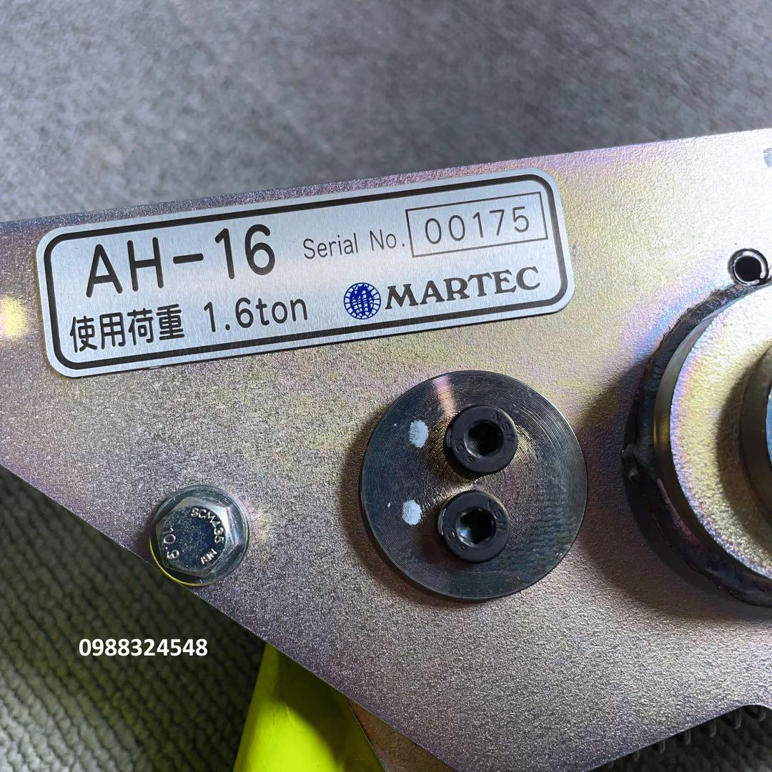Móc cẩu 1.6 tấn Martec AH-16 / AH-16 Martec Automatic Hook