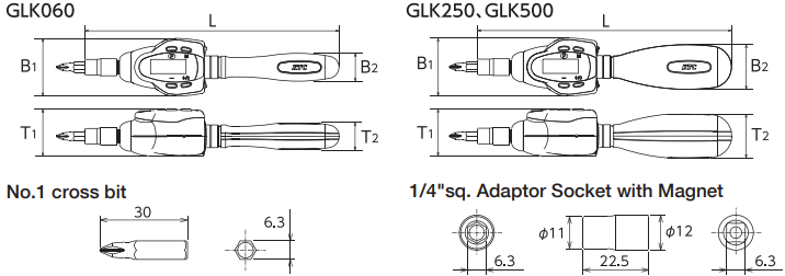 Tua vít cân lực KTC GLK060