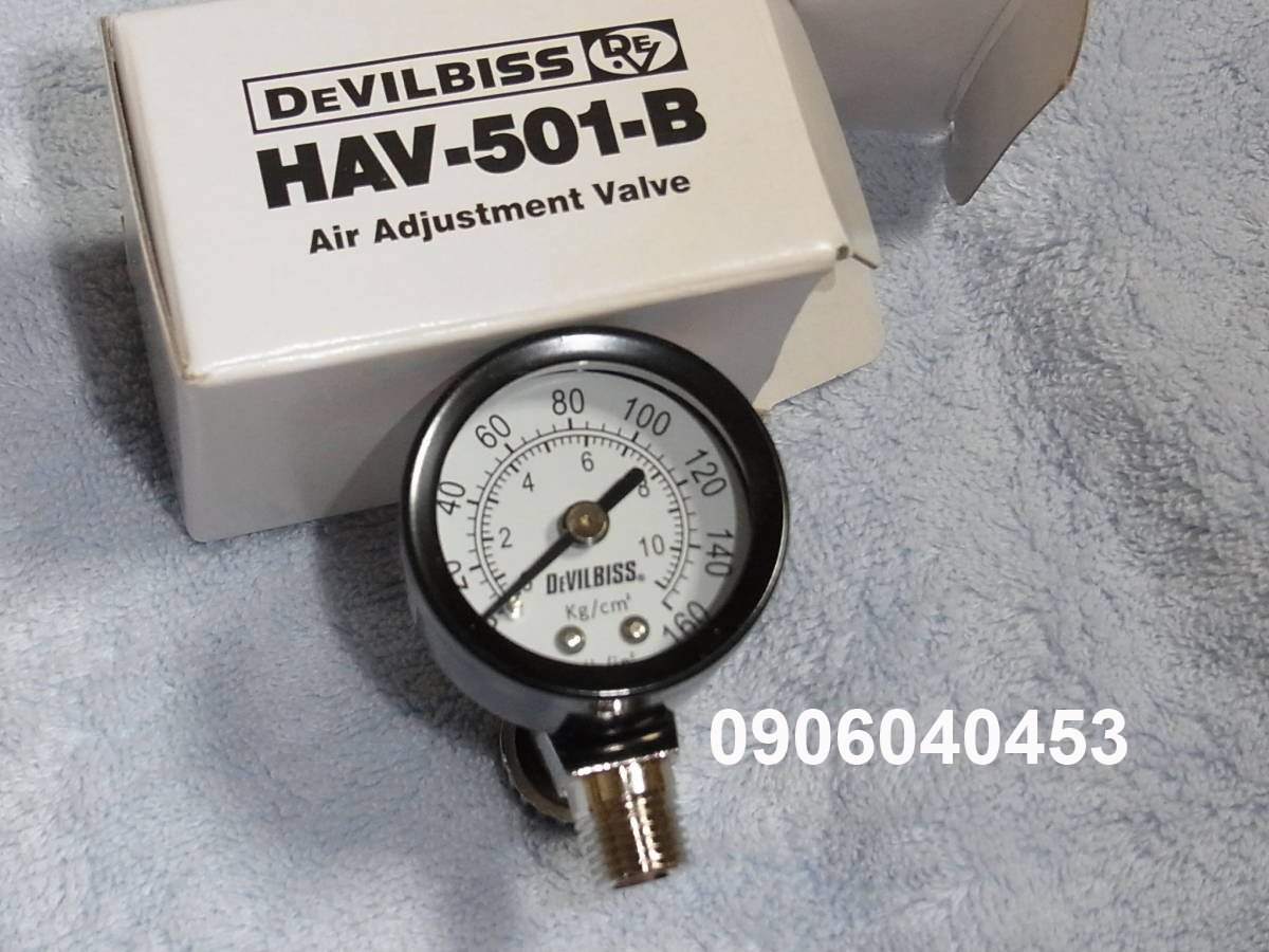 Đồng hồ điều chỉnh áp suất khí Devilbiss HAV-501-B