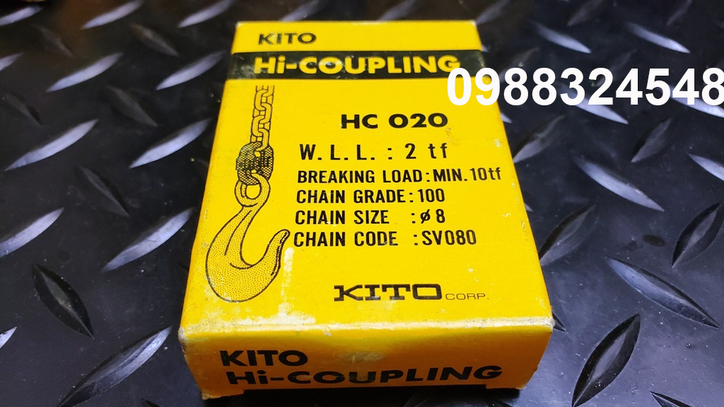 Khóa nối xích Kito 2 tấn HC020